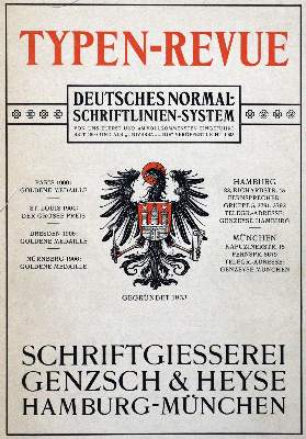 Bild Nr.1: 130-898 Genzsch & Heyse.: (Typographie und Kalligraphie)
