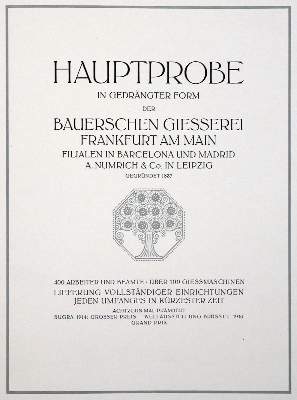 Bild Nr.3: 130-903 Grass, Barth & Comp.: (Typographie und Kalligraphie)