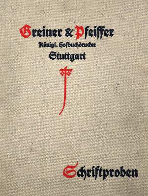 Bild Nr.1: 130-904 Greiner & Pfeiffer.: (Typographie und Kalligraphie)