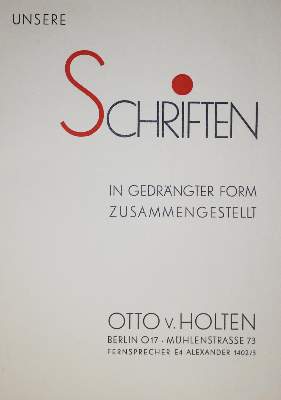 Bild Nr.1: 130-908 Holten,O.v.: (Typographie und Kalligraphie)