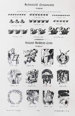 Bild Nr.2: 130-909 Inland Type Foundry.: (Typographie und Kalligraphie)