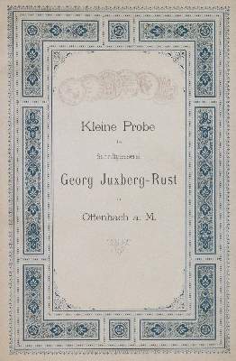 Bild Nr.2: 130-910 Juxberg-Rust,G.: (Typographie und Kalligraphie)