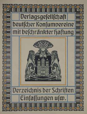 Bild Nr.1: 130-914 Konsumvereine.: (Typographie und Kalligraphie)