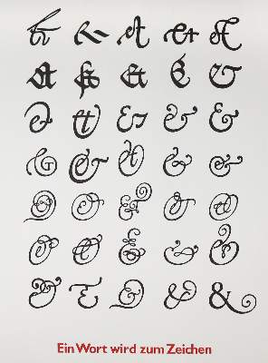 Bild Nr.1: 130-915 Konvolut: (Typographie und Kalligraphie)