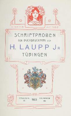 Bild Nr.1: 130-918 Laupp,H.: (Typographie und Kalligraphie)