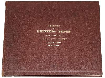 Bild Nr.2: 130-919 Lindsay Type Foundry.: (Typographie und Kalligraphie)