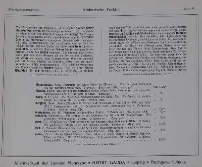 Bild Nr.1: 130-926 Monotype-Setzmaschinen-GmbH.: (Typographie und Kalligraphie)