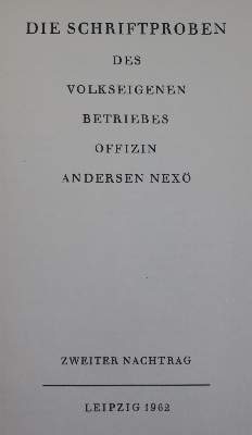 Bild Nr.1: 130-934 Sammlung: (Typographie und Kalligraphie)