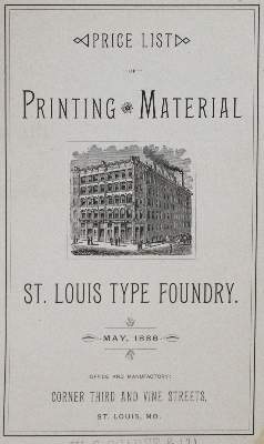 Bild Nr.1: 130-944 St.Louis Type Foundry.: (Typographie und Kalligraphie)