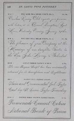 Bild Nr.2: 130-944 St.Louis Type Foundry.: (Typographie und Kalligraphie)