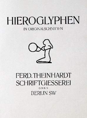 Bild Nr.1: 130-946 Theinhardt,F.: (Typographie und Kalligraphie)