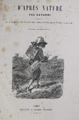 Bild Nr.1: 130-987 Gavarni (d.i. S.G.Chevalier).: (Karikatur)
