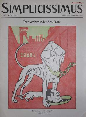 Bild Nr.1: 130-992 Simplicissimus.: (Karikatur)