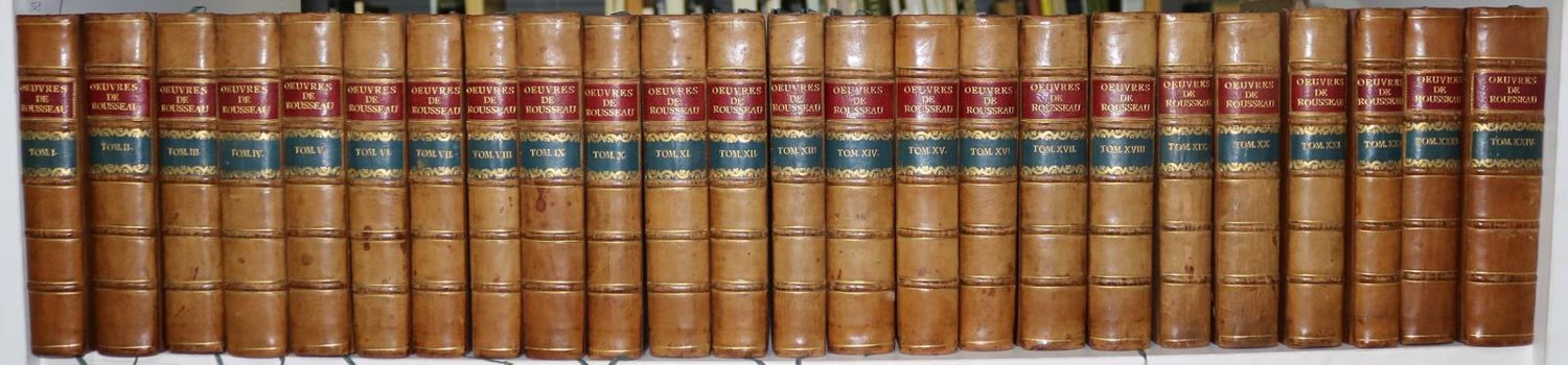 Große Abbildung Nr.10: 131-1001 Rousseau,J.J.: (Literatur und illustrierte Bücher bis 19.Jahrhundert)