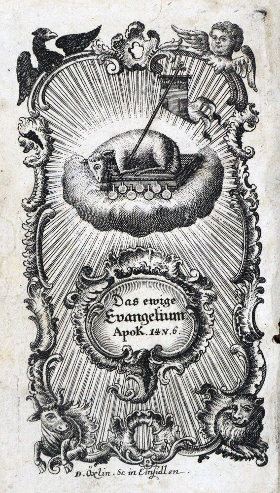 Große Abbildung Nr.2: 131-101 Evangelien und Episteln,: (Einsiedeln)
