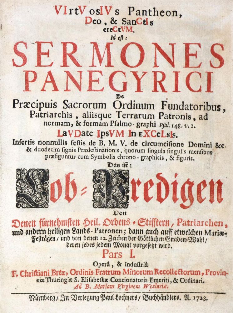 Große Abbildung Nr.1: 131-102 (Brez,F.C.).: (Emblemata)