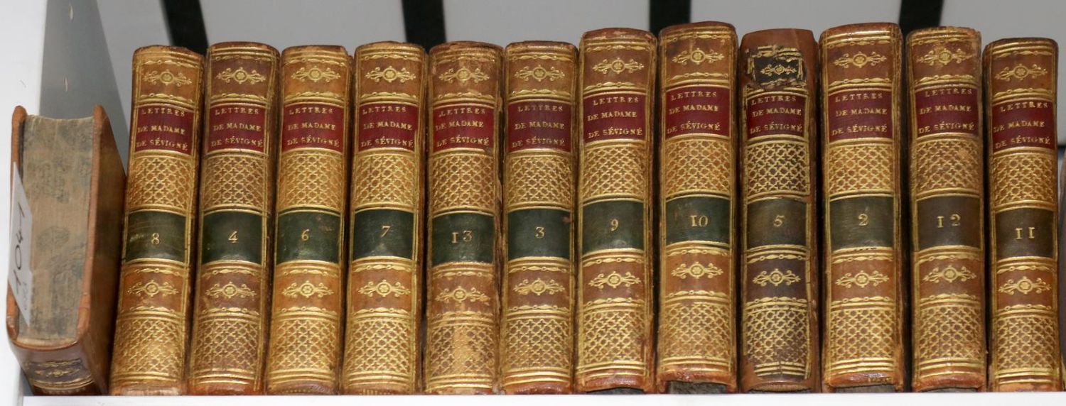 Große Abbildung Nr.1: 131-1041 Sevigne,M. de Rabutin C.: (Literatur und illustrierte Bücher bis 19.Jahrhundert)