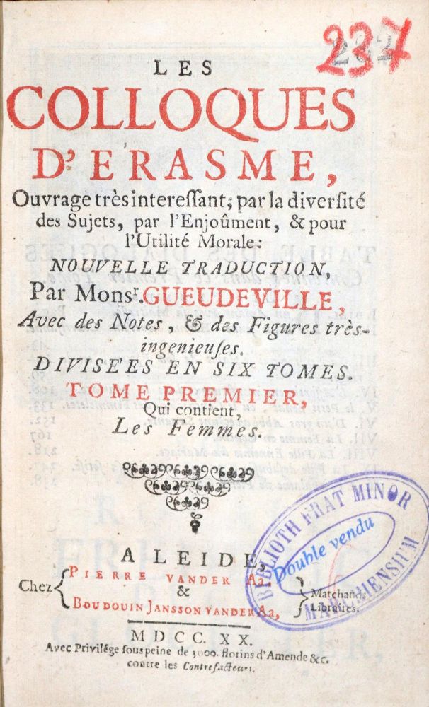 Große Abbildung Nr.2: 131-105 Erasmus Roterodamus,D.: (Alte Drucke, Handschriften und Theologie)