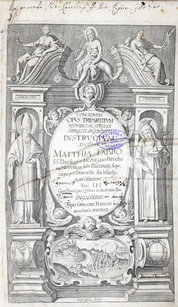 Große Abbildung Nr.1: 131-106 Faber,M.: (Alte Drucke, Handschriften und Theologie)