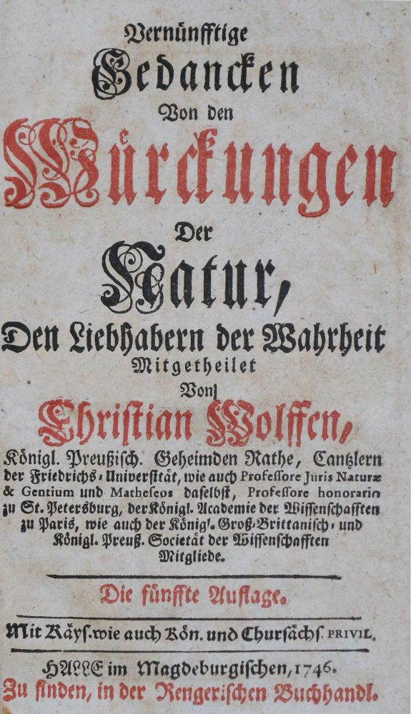 Große Abbildung Nr.1: 131-1064 Wolff,C.: (Literatur und illustrierte Bücher bis 19.Jahrhundert)