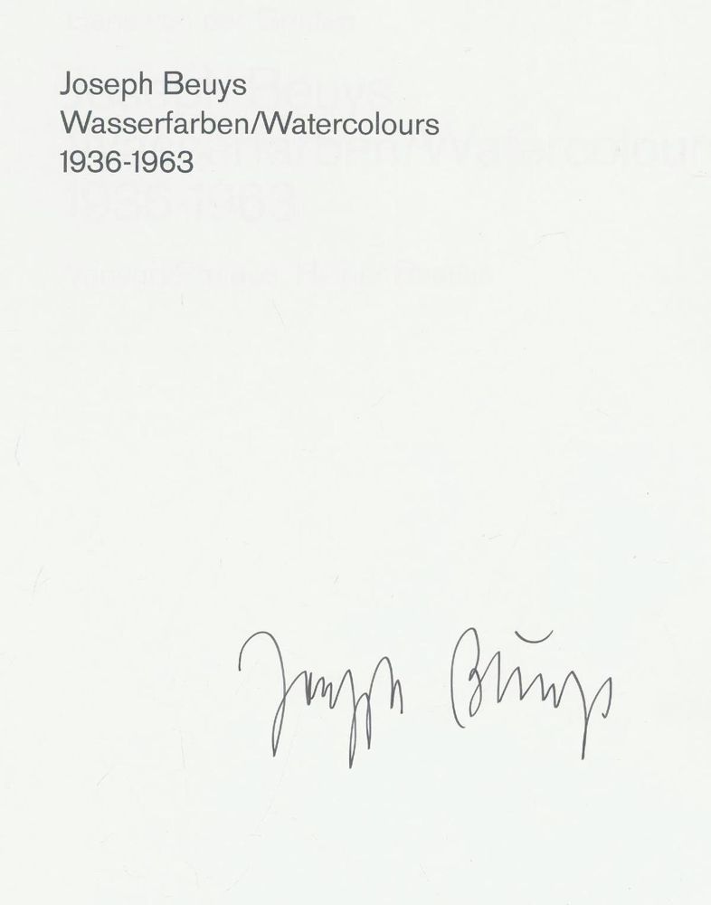 Große Abbildung Nr.1: 131-1089 Van der Grinten,F.J. u. H.: (Beuys)