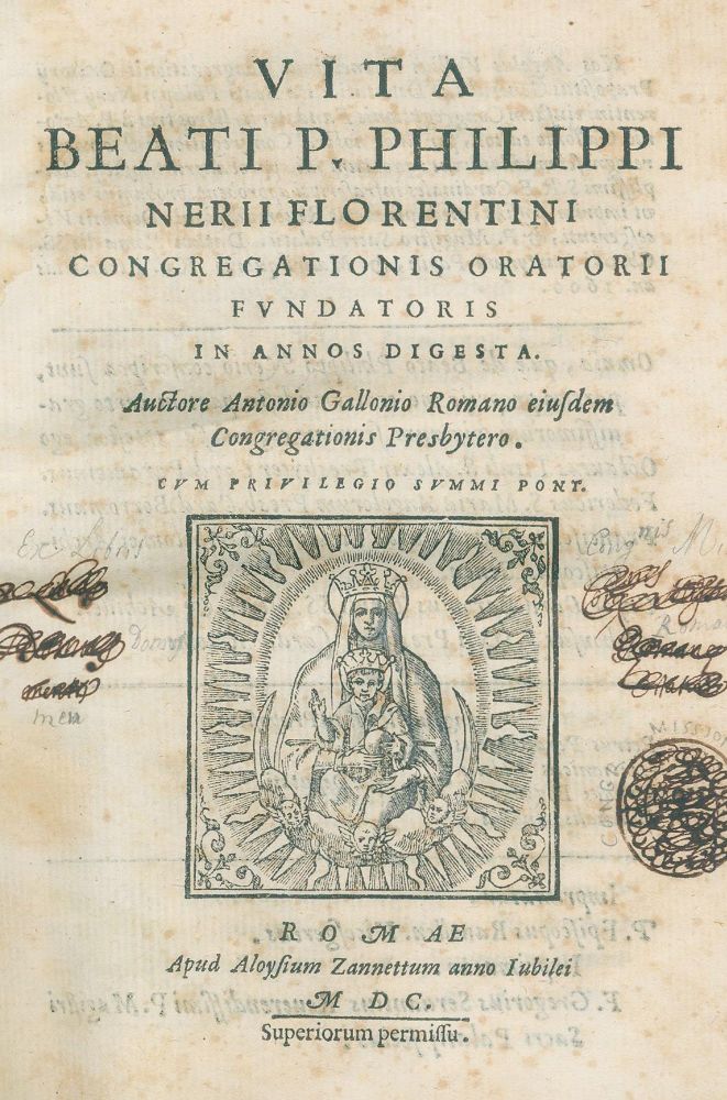 Große Abbildung Nr.1: 131-111 Gallonio,A.: (Alte Drucke, Handschriften und Theologie)