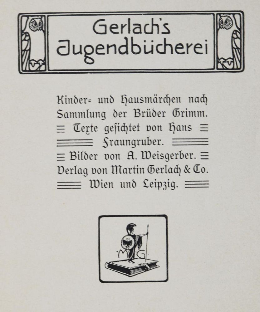 Große Abbildung Nr.1: 131-1141 Gerlach's Jugendbücherei.: (Literatur und illustrierte Bücher 20.Jahrhundert - Alte Literatur in modernen Ausgaben)