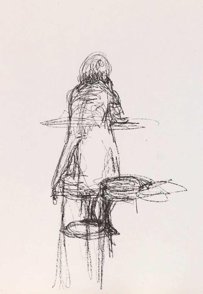 Große Abbildung Nr.5: 131-1142 Giacometti,A.: (Literatur und illustrierte Bücher 20.Jahrhundert - Alte Literatur in modernen Ausgaben)