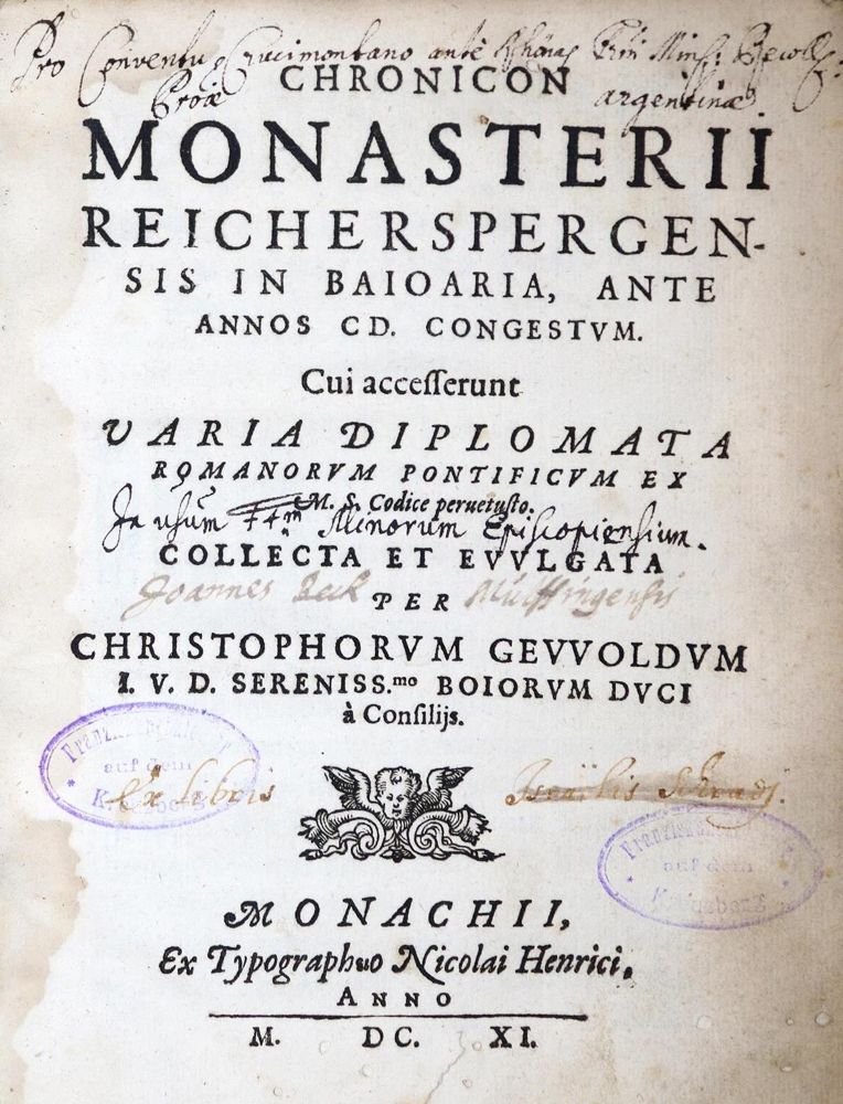 Große Abbildung Nr.1: 131-117 Gewold,C.: (Alte Drucke, Handschriften und Theologie)