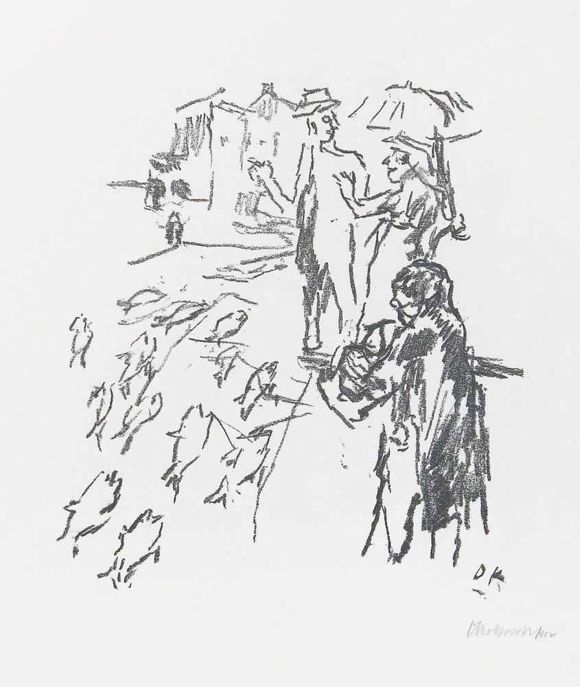 Große Abbildung Nr.4: 131-1177 Kokoschka,O.: (Literatur und illustrierte Bücher 20.Jahrhundert - Alte Literatur in modernen Ausgaben)
