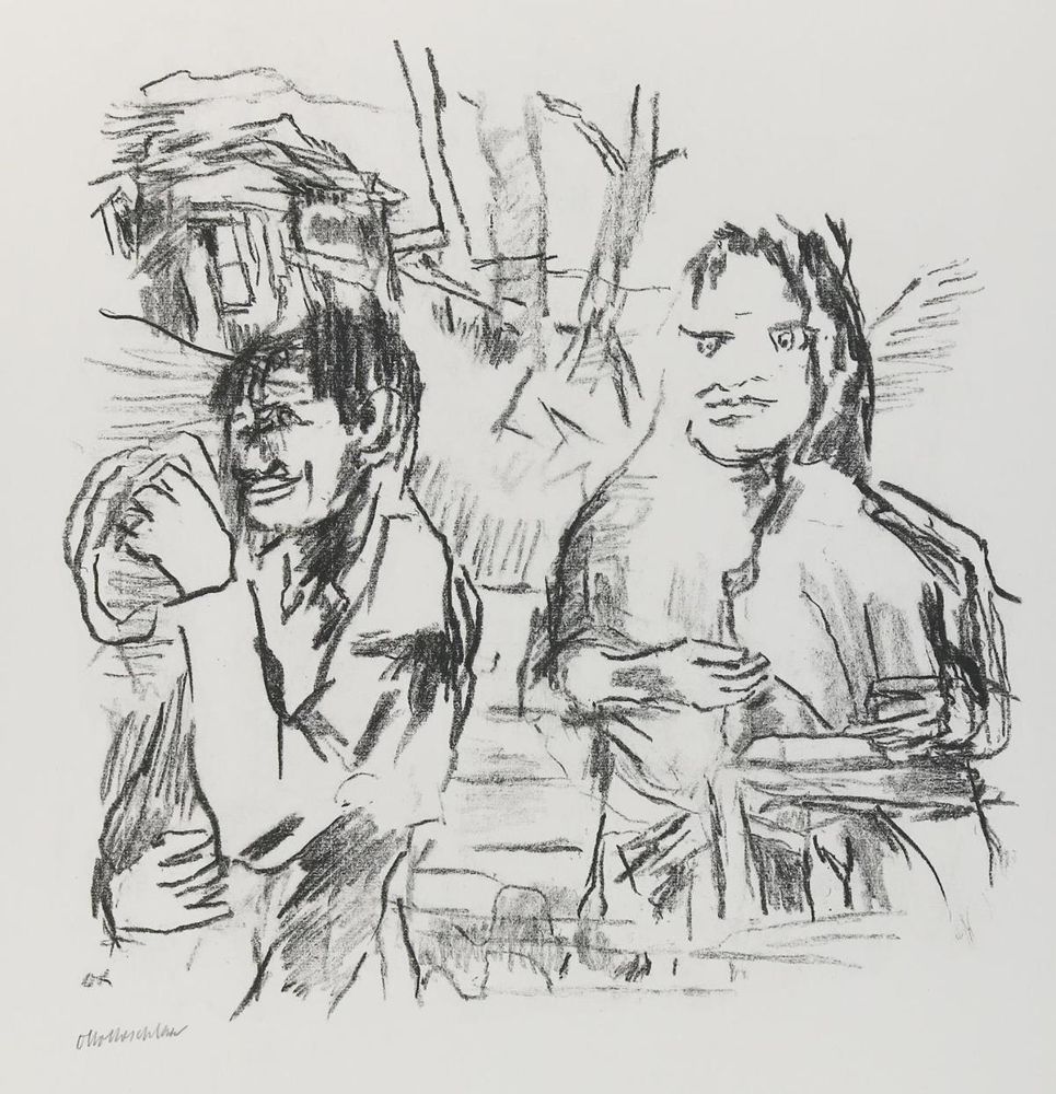 Große Abbildung Nr.5: 131-1177 Kokoschka,O.: (Literatur und illustrierte Bücher 20.Jahrhundert - Alte Literatur in modernen Ausgaben)