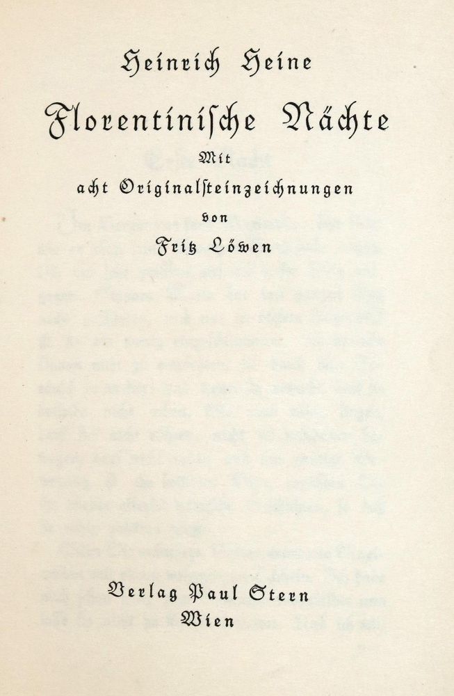 Große Abbildung Nr.1: 131-1187 Heine,H.: (Löwen)