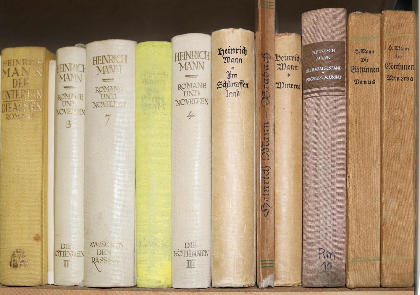 Große Abbildung Nr.1: 131-1192 Mann,H.: (Literatur und illustrierte Bücher 20.Jahrhundert - Alte Literatur in modernen Ausgaben)