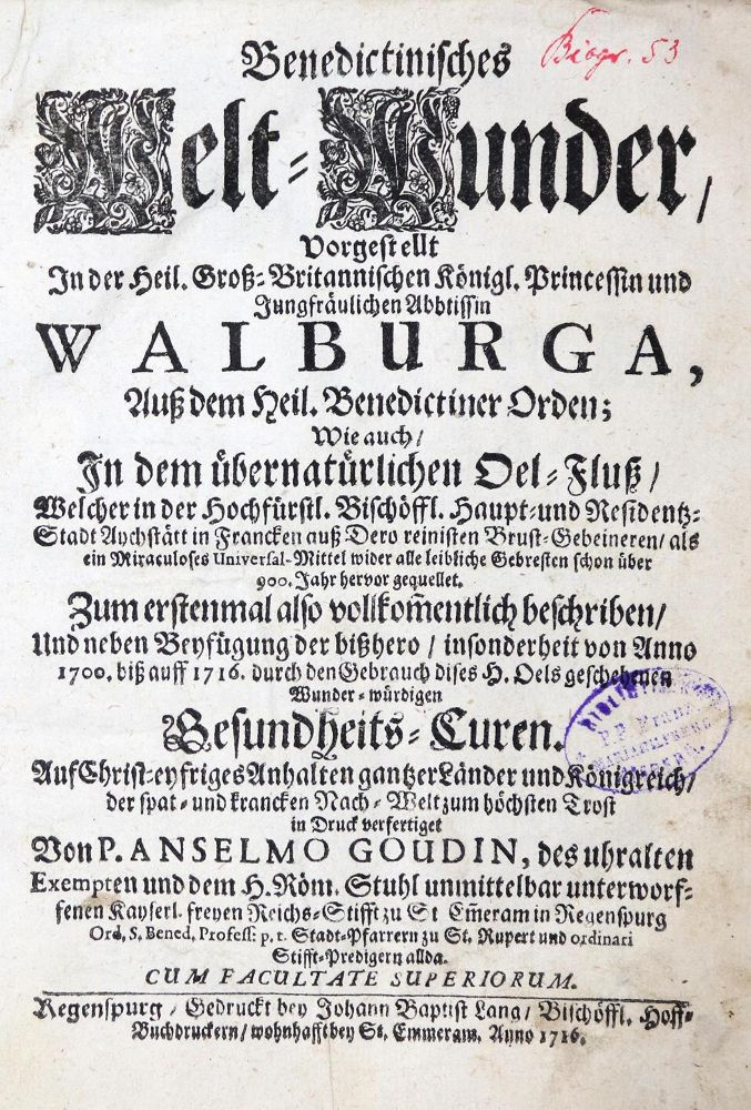 Große Abbildung Nr.1: 131-120 Goudin,A.: (Alte Drucke, Handschriften und Theologie)