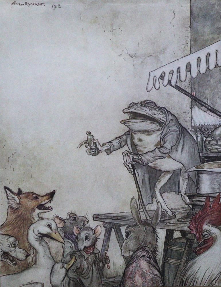 Große Abbildung Nr.1: 131-1236 Aesop.: (Rackham)