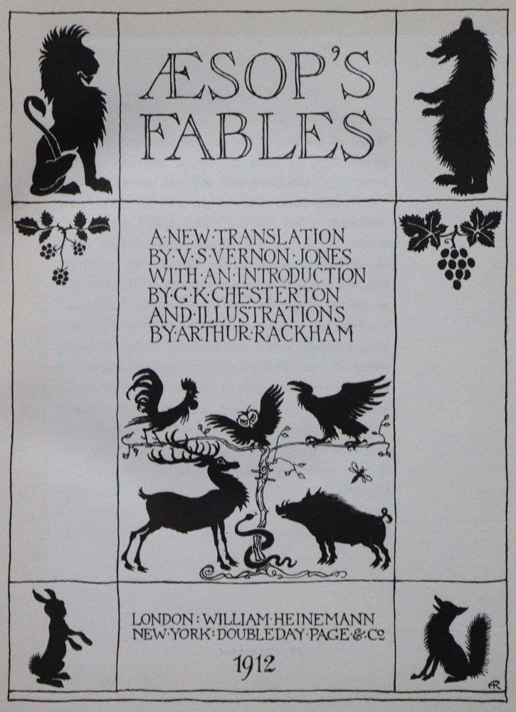 Große Abbildung Nr.4: 131-1236 Aesop.: (Rackham)