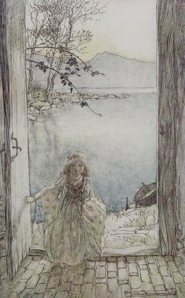 Große Abbildung Nr.1: 131-1237 Fouque,F. de la Motte.: (Rackham)