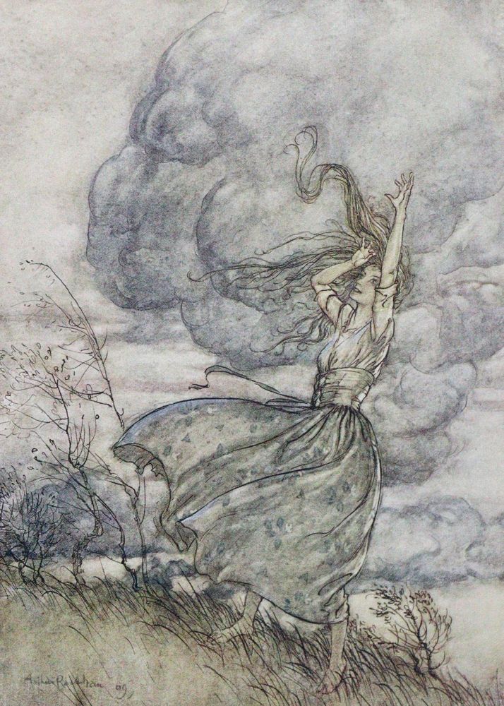 Große Abbildung Nr.2: 131-1237 Fouque,F. de la Motte.: (Rackham)