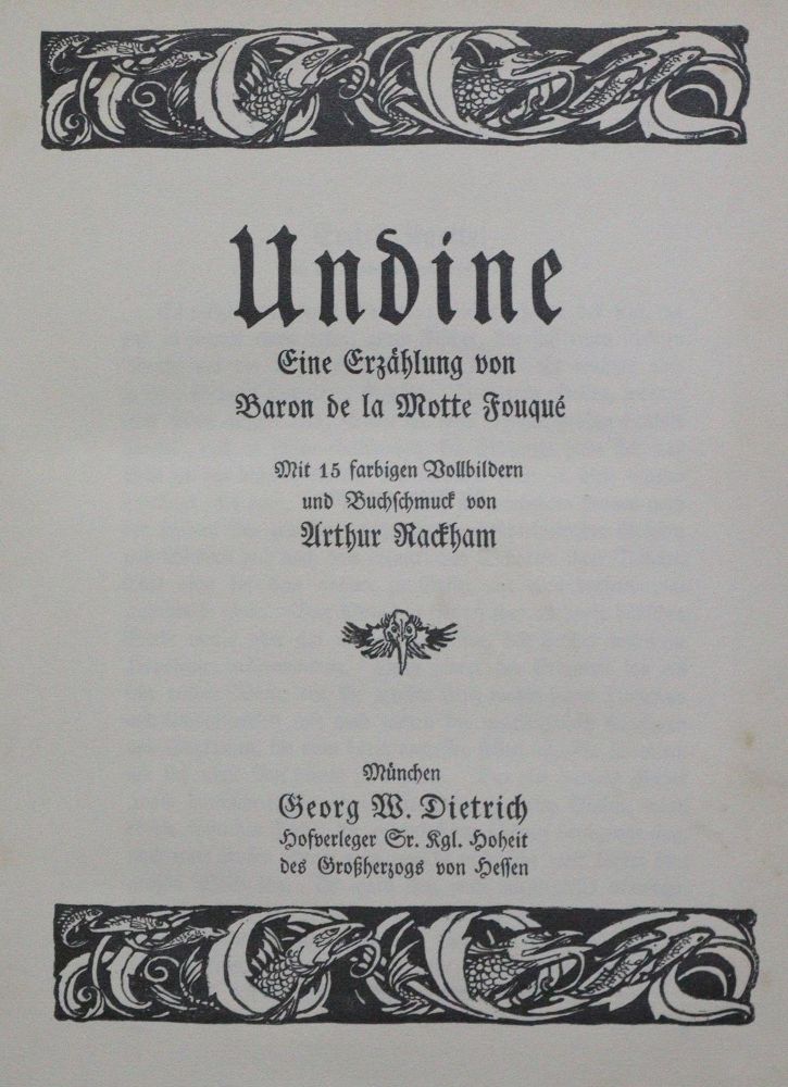 Große Abbildung Nr.3: 131-1237 Fouque,F. de la Motte.: (Rackham)