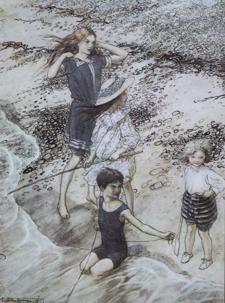 Große Abbildung Nr.3: 131-1238 Rackham,A.: (Literatur und illustrierte Bücher 20.Jahrhundert - Alte Literatur in modernen Ausgaben)