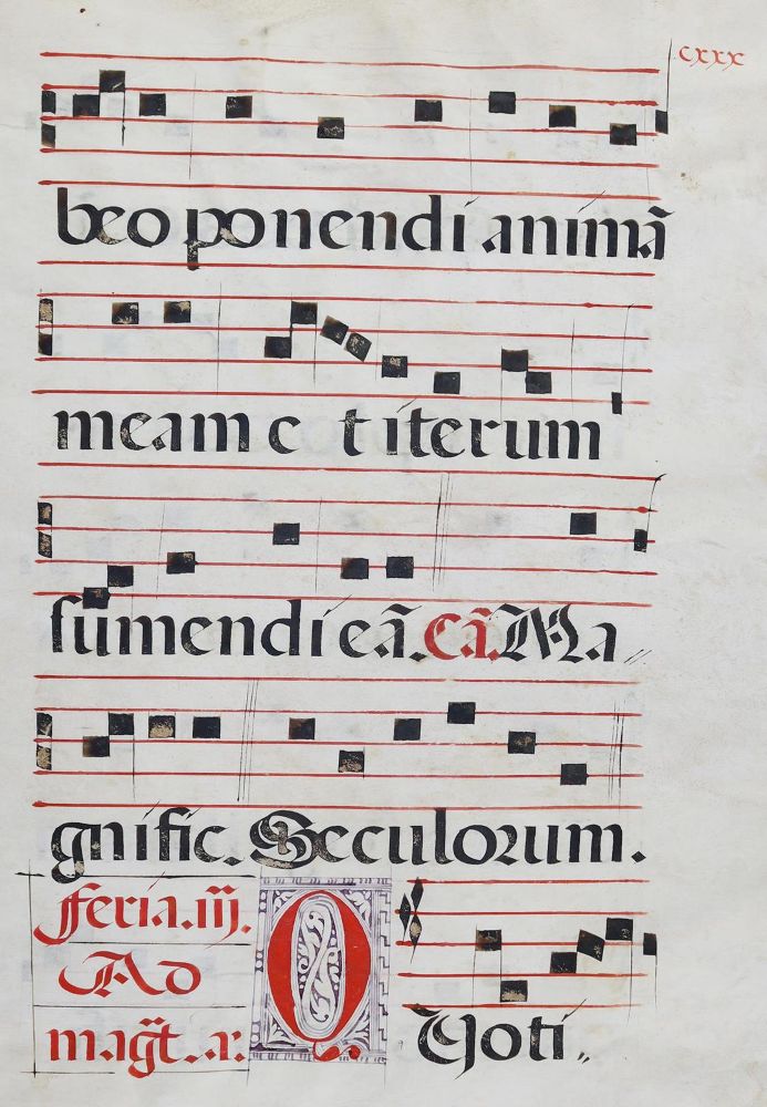 Große Abbildung Nr.1: 131-126 Antiphonar.: (Handschriften)