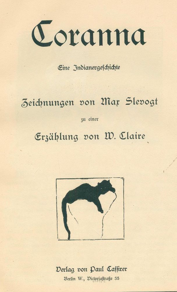 Große Abbildung Nr.1: 131-1266 Claire,W.: (Slevogt, Indianer)