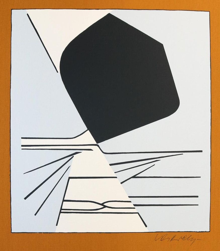 Große Abbildung Nr.18: 131-1287 Descartes,R.: (Vasarely)