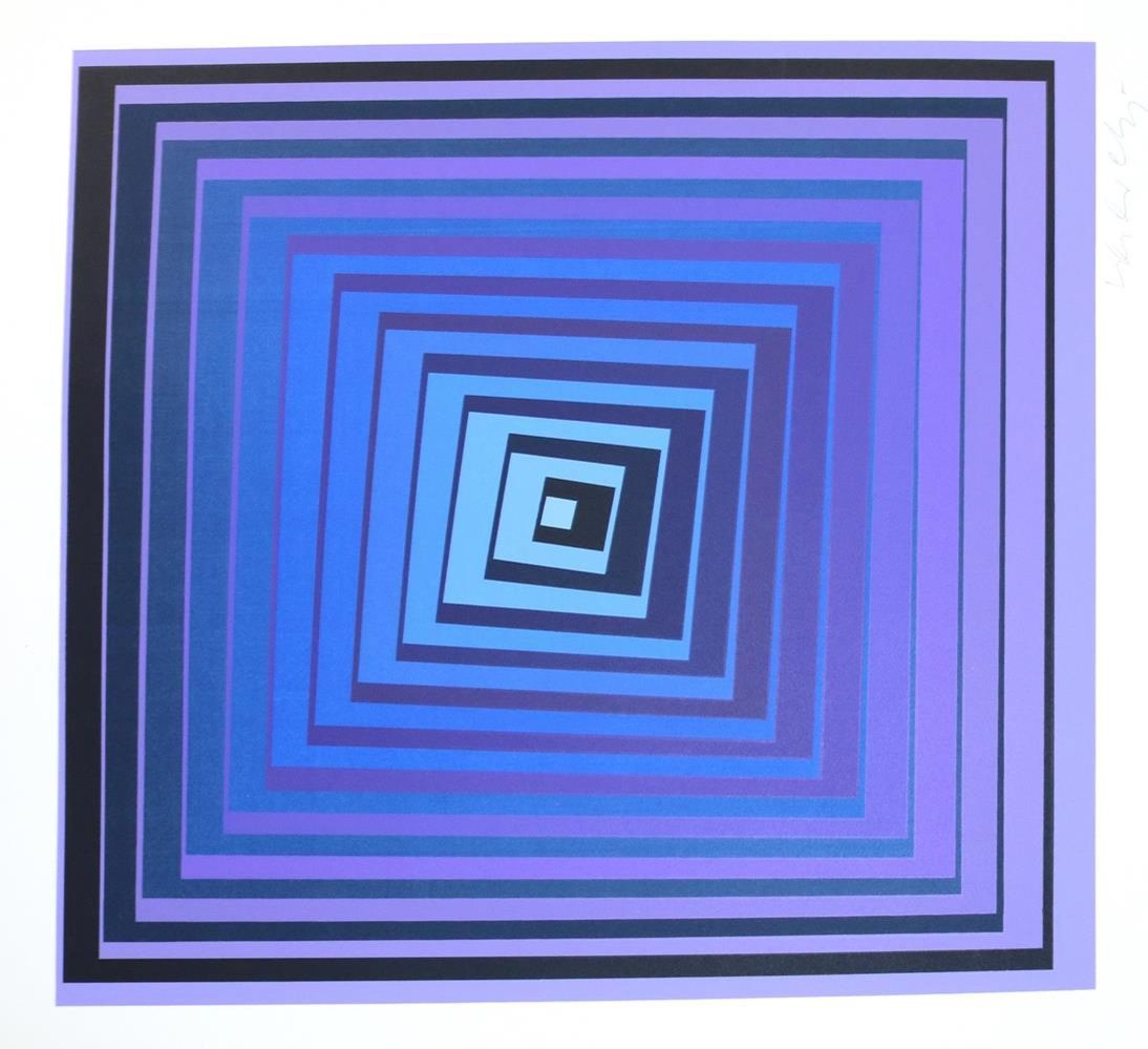 Große Abbildung Nr.29: 131-1287 Descartes,R.: (Vasarely)