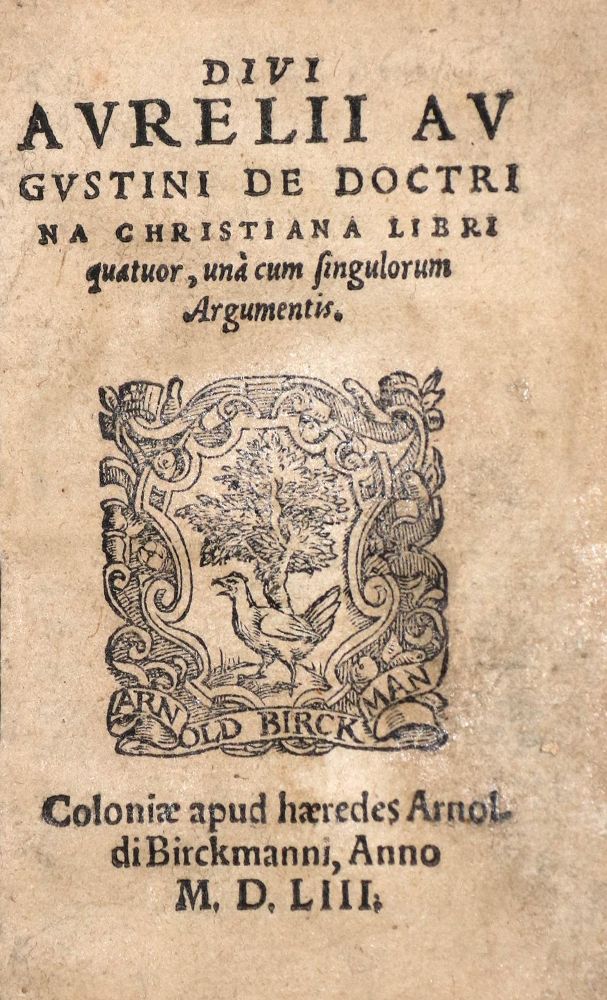 Große Abbildung Nr.1: 131-13 Augustinus, Aurelius.: (Alte Drucke, Handschriften und Theologie)