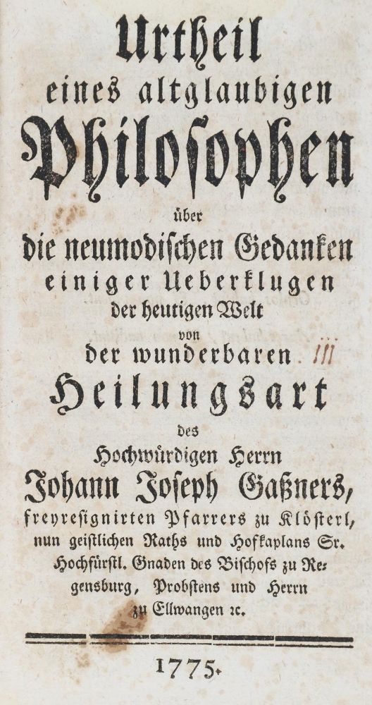 Große Abbildung Nr.1: 131-1332 (Leuthner, J. N. v.).: (Gaßner)