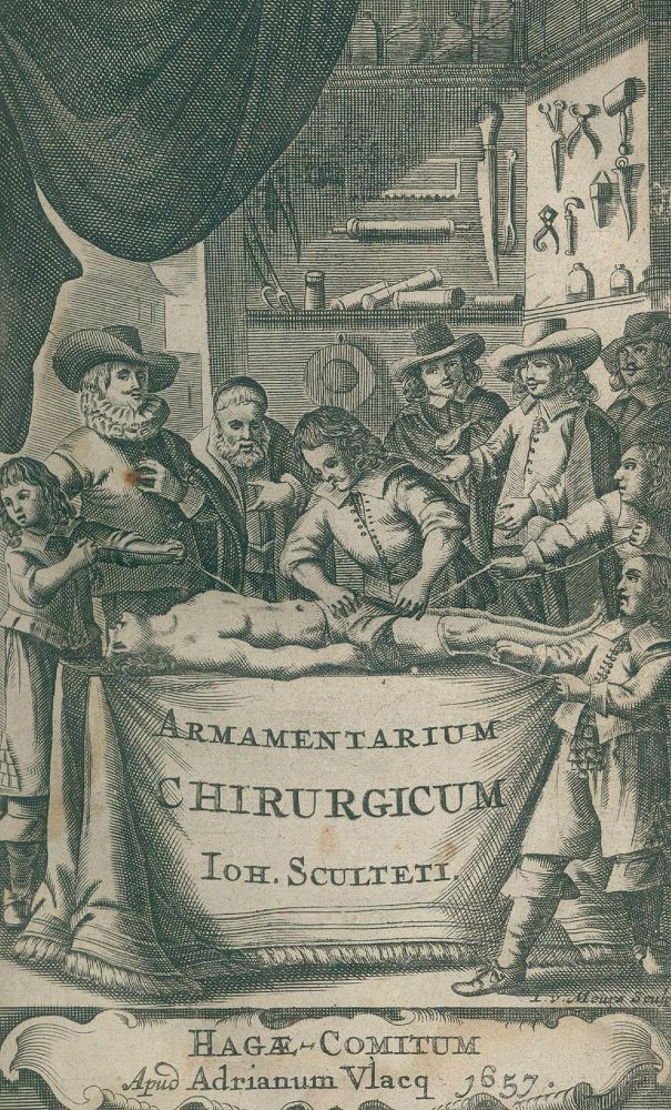 Große Abbildung Nr.1: 131-1365 Scultetus,J.: (Medizin)