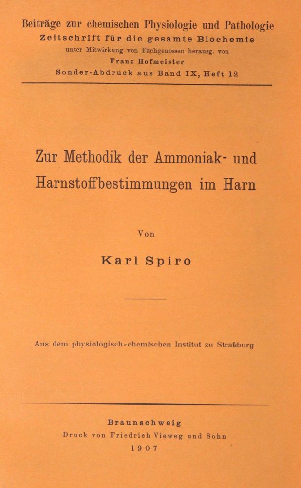 Große Abbildung Nr.1: 131-1368 Spiro,K.: (Medizin)