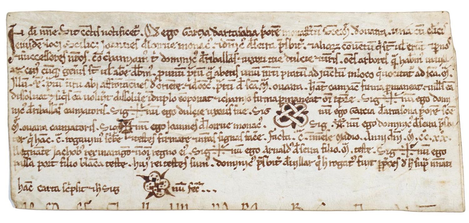 Große Abbildung Nr.1: 131-137 Notariatsinstrument.: (Handschriften)