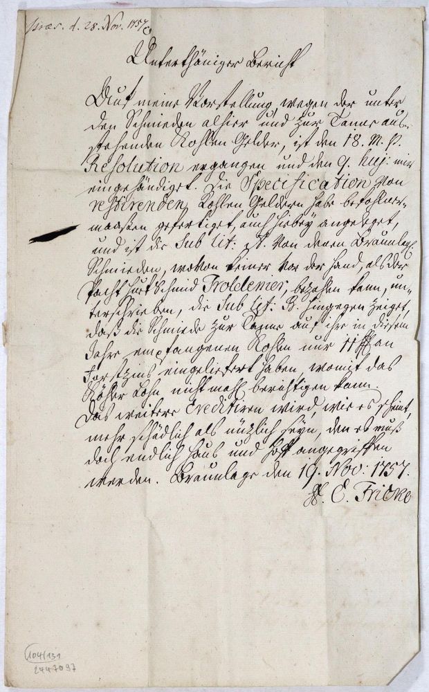 Große Abbildung Nr.1: 131-140 Acta iudicialia: (Handschriften, Pretzsch)